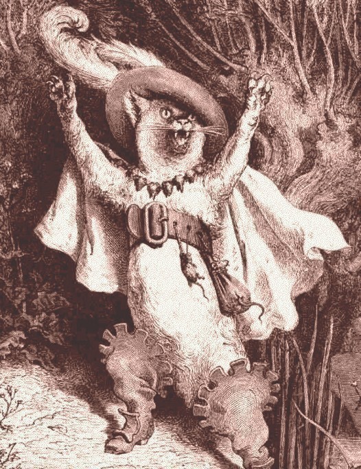 gatto illustro da Dorè